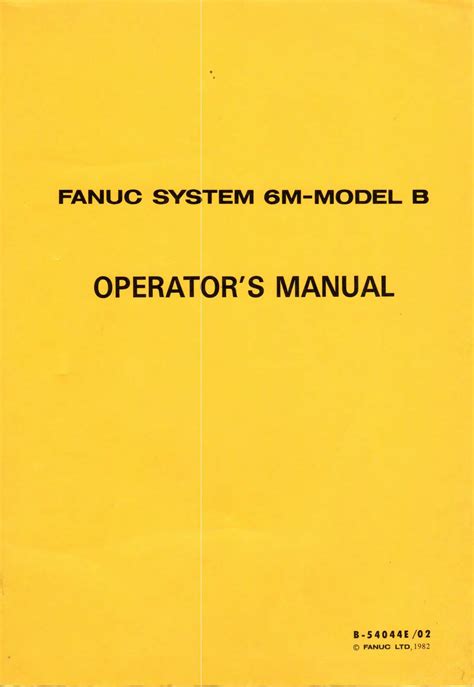 FANUC manuals free download